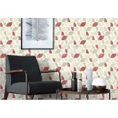 Rasch Rood retro behang modern 519822