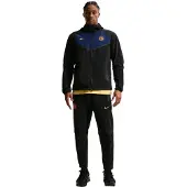 Nike Inter Milan Tech Woven Trainingspak Hooded Full-Zip 2026-2027 Zwart Blauw Goud