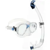 Cressi Marea & Seal Dry Junior Snorkeling Set Transparant Kinderen