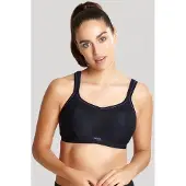 Panache - sport bh zonder beugel - Zwart - 85D