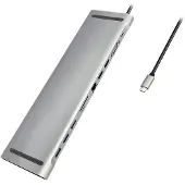 Logilink UA0373 USB-C dockingstation Geschikt voor merk (dockingstation): Universeel USB-C Power Delivery, Geïntegreerd