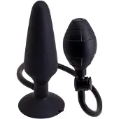Seven Creations - Inflatable Butt Plug L - Anal Toys Buttplugs Zwart