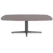 Xooon Saluti Esstisch oval 210 x 105 cm Zentraler Sternfuß HPL