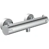 Schutte London thermostatische douchekraan 120mm