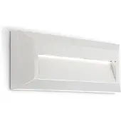 LEDS-C4 LED-wandlamp buiten Kössel, wit / opaal, Kunststof, Modern, LED wandlamp buiten