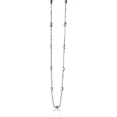 Zinzi zilveren fantasie ketting ovaal 45cm ZIC1232