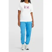 O'Neill Shirt turquoise / donkerblauw / pink / wit