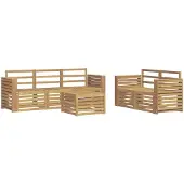Syfax Sofa-Sets Massief Acaciahout