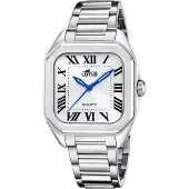 Lotus Stijlvolle Heren Witte Horloge 18967/1