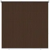 vidaXL Buitenrolgordijn, 90% UV-blokkering, bruin, 120 x 230 cm, HDPE