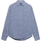 Superdry Overhemd 'Riviera' blauw gemêleerd