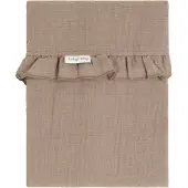 Babys Only Ledikantlaken Calm clay - met ruffle