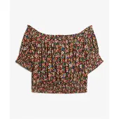 Superdry Blouse beige / blauw / groen / wijnrood
