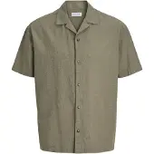 Jack & Jones Overhemd 'JJESummer' olijfgroen