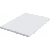vidaXL Geheugen Schuim Matras Topper 160 x 200 cm Thick Zacht Wit