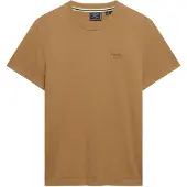 Superdry Shirt 'Essential Serif' lichtbruin