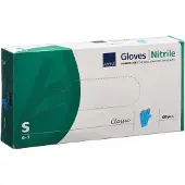 Abena Classic Nitril Handschoenen – Blauw – Maat S – Poedervrij – 100 stuks