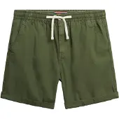 Superdry Broek 'Essentials' donkergroen