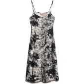 Superdry Zomerjurk grijs / zwart / offwhite