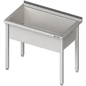 Stalgast Spoelbak met wasbak, 300 mm diep, afmetingen 1200x600 - AK