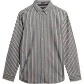 Superdry Overhemd grijs / kaki