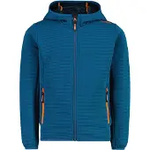Campagnolo - Kid's Jacket with Fix Hood - Fleecevest 164, blauw