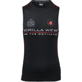 Gorilla wear Functioneel shirt 'Broxton' rood / zwart / wit