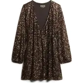 Superdry Jurk bruin