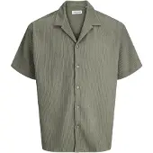Jack & Jones Overhemd 'JJEHarrison' olijfgroen