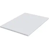 vidaXL - Geheugen - Schuim - Matras - Topper - 160 - x - 200 - cm - Thick - Zacht - Wit
