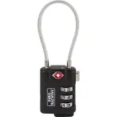 Burg wachter 32891 Hangslot 32.80 mm TSA Zwart Cijferslot