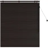 vidaXL Venetiaanse jaloezie Donkerbruin 115 x 130 cm 35 mm