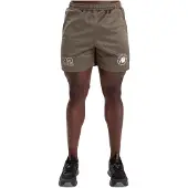 Gorilla wear Sportbroek 'Broxton' lichtbruin / wit