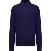 Cars trui donkerblauw fijn gebreid Jongens Viscose Opstaande kraag Effen - maat 152