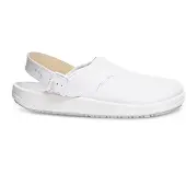 ABEBA Work Shoes Rubber Medizinische Clog – Leder, Src, Sanitätsclog White-45