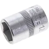 Gedore 1/4" Dopsleutel voor 12mm Buitenzeskantbouten