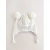Next Gebreide babymuts met oorkleppen