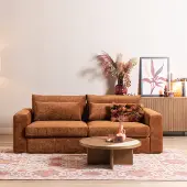 Livin24 3-zitsbank Kyle chenille koper