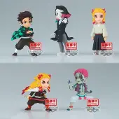 Banpresto Demon Slayer - Display met 12 figuurtjes, WCF-serie - 7 cm