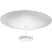 FABAS LUCE Yuko 40W 3200lm LED-plafondlamp - Wit, behuizing van metaal en methacrylaat, traploos dimbaar, warm wit licht (3000K), beschermingsklasse IP20 - Yuko