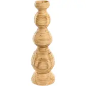 Beliani GERACE - Decovaas - Natuurlijk - 70 cm - Rotan