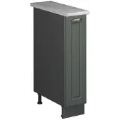 Vicco Apotheekkast Fame-Line, Groen-Goud Landhuis/Antraciet, 20 cm, WB Marmer