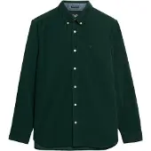Superdry Overhemd donkergroen