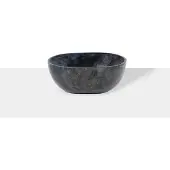Loutro Elleni Mini fonteinwaskom ovaal 30x20cm glans antraciet