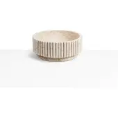 Loutro Irini waskom rond 40cm marmer beige