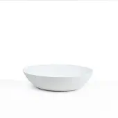 Loutro Adela waskom ovaal 57x40,5cm solid surface mat wit