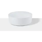 Loutro Mondi waskom rond 36cm keramiek glans wit
