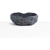 Loutro Kev waskom 50x35cm rots marmer antraciet