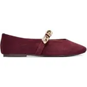 Steve madden Ballerina Poppin | Bordeaux | Maat: 37