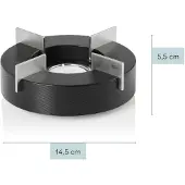 AdHoc Theewarmer Tuto Zwart 14,5 cm